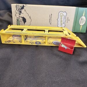 Hallmark Kiddie Car Classics Mechanic's Lift And Tool Box Vintage